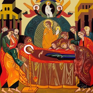 Ikona Kiko - WNIEBOWZIĘCIE NAJŚWIĘTSZEJ MARYI PANNY - Korona Misteryjna   