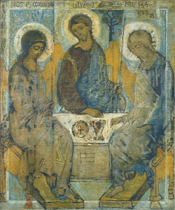 Ikona Prawosławna - SANTA TRINITA  - Andriej Rublow