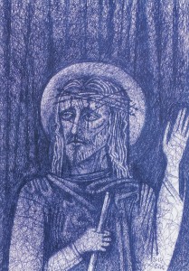 Ikona Kiko - RYSUNEK ECCE HOMO 