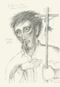 Ikona Rysowana Kiko - ŚWIĘTY FRANCISZEK 
