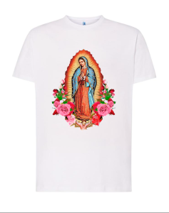 Maryjna Koszulka Religijna - Matka Boża z GUADALUPE