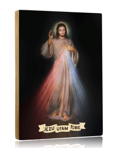 Replika Ikony - JEZU UFAM TOBIE według św. Faustyny