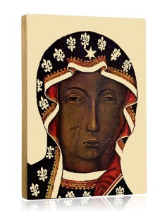 Chrześcijańska Ikona - CZARNA MADONNA